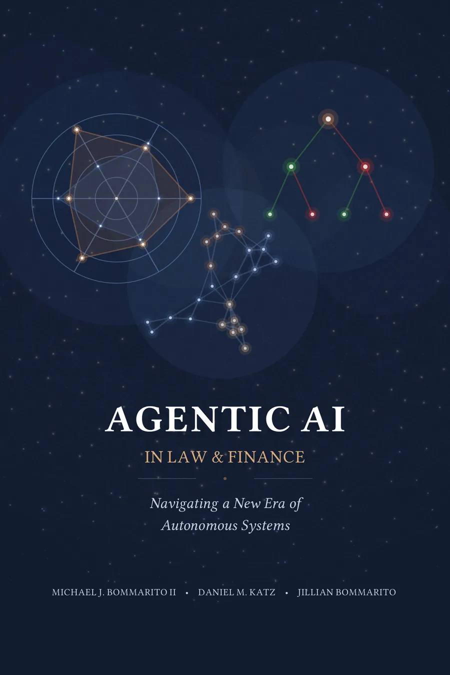 Michael Bommarito, Daniel Katz, and Jillian Bommarito publish an open-access book on agentic AI systems in law and finance, available free under CC BY 4.0.