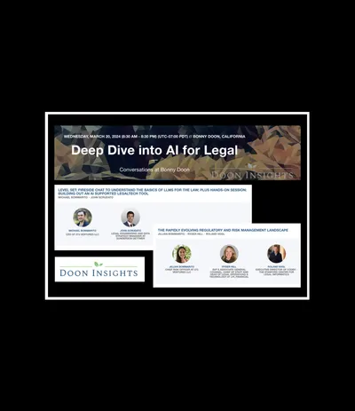 273 Ventures @ Bonny Doon, "A Deep Dive Into AI for Legal"